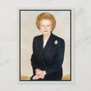 Margaret Thatcher, The Iron Lady Postcard