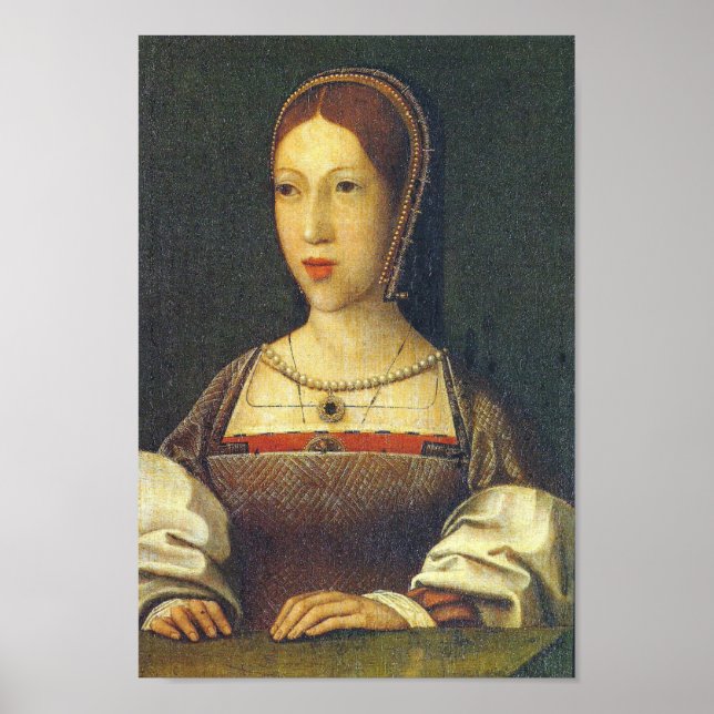 Margaret Tudor, daughters of Henry VII Poster (Front)