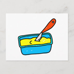 margarine postcard