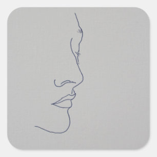 Margarita '56 square sticker