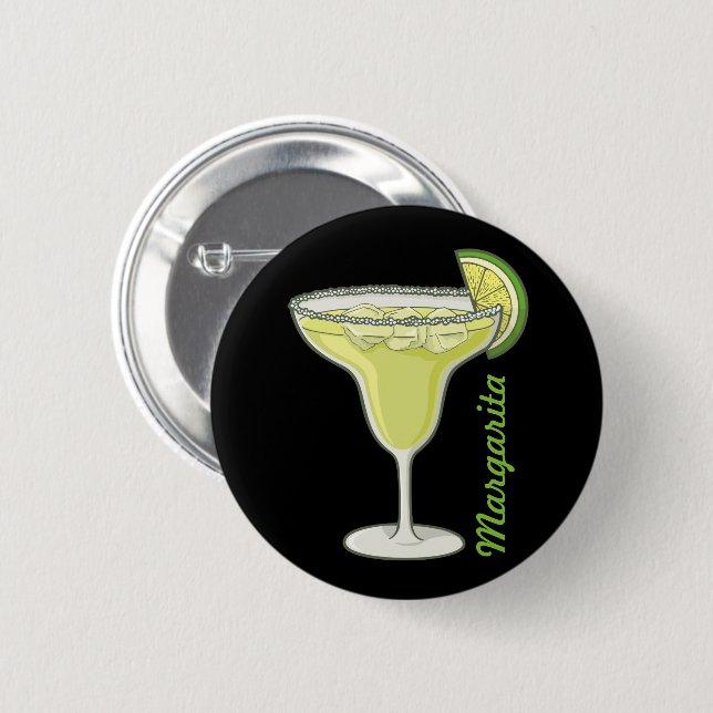 Margarita 6 Cm Round Badge (Front & Back)