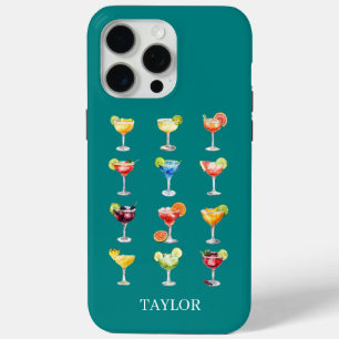 Margarita Anyone Monogrammed iPhone 15 Pro Max Case