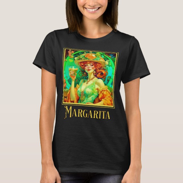 Margarita Art Nouveau T-Shirt (Front)