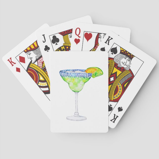 Margarita Art Playing Card Set (Back)