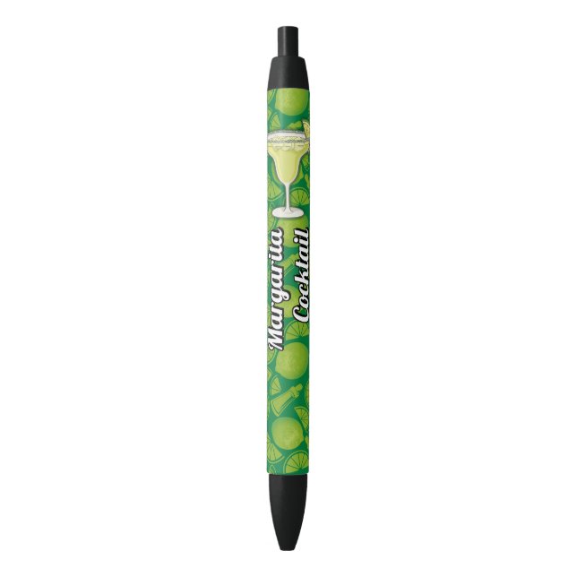 Margarita Black Ink Pen (Front Vertical)