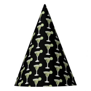 Margarita Black Party Hat