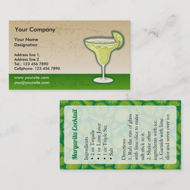 Margarita Business Card (Front/Back)