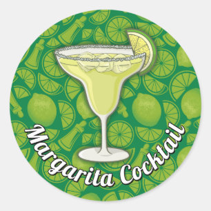 Margarita Classic Round Sticker