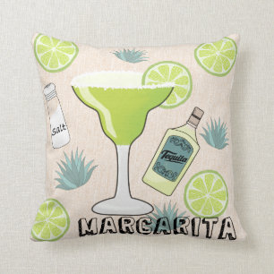 Margarita Cocktail Cushion