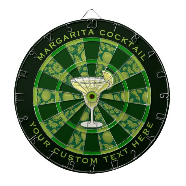 Margarita Cocktail Dartboard (Front)