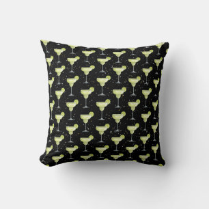 Margarita Cocktail Pattern Cushion