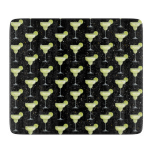 Margarita Cocktail Pattern Cutting Board