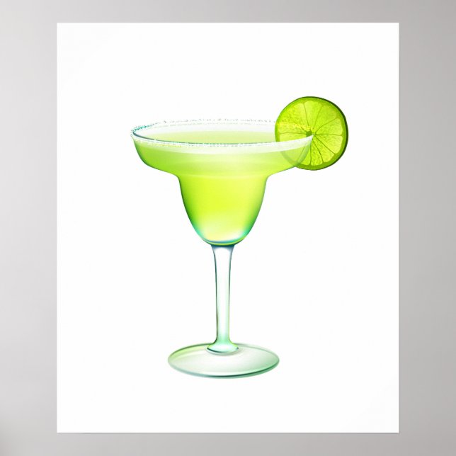 Margarita Cocktail Poster - SRF (Front)