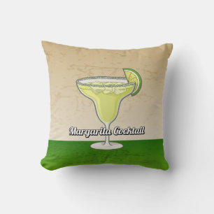 Margarita Cocktail Recipe Cushion