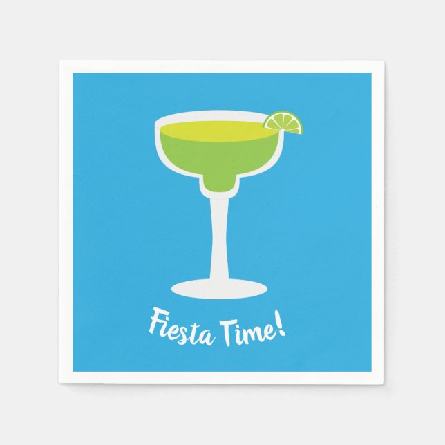Margarita, Customised Text Napkin (Front)