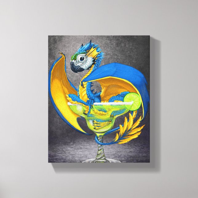 Margarita Dragon 8x10 Canvas Print (Front)