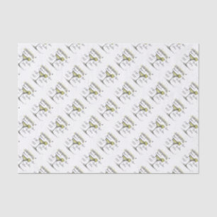 Margarita Drink Recipe Design Tissue Paper