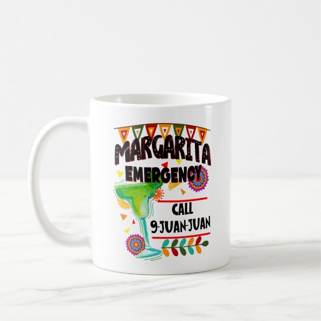 Margarita Emergency Call 9 Juan Juan Coffee Mug (Left)