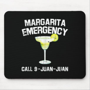 Margarita Emergency Mexican Fiesta Funny Cinco De  Mouse Mat