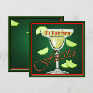 Margarita Fiesta Party Invitation