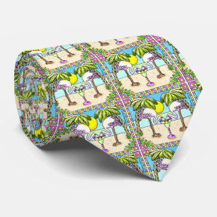 Margarita Flamingo Tie