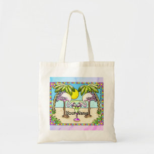 Margarita Flamingo Tote Bag