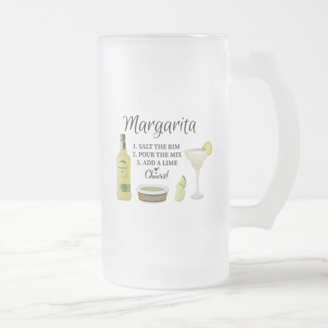 Margarita Frosted Mug (Right)