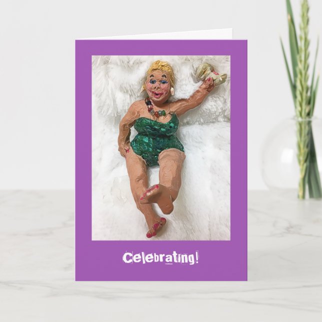 Margarita Girl Birthday Card (Front)