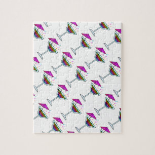 MARGARITA GLASS JIGSAW PUZZLE