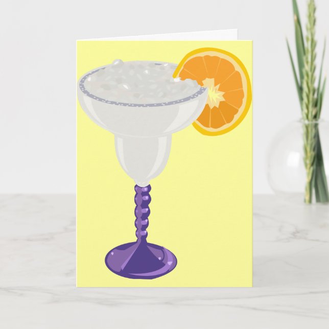 Margarita Greeting Card (Front)