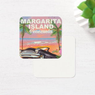 Margarita Island - Venezuela travel poster
