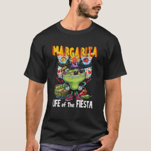Margarita Life of Fiesta, Mexican Cinco de Mayo T-Shirt