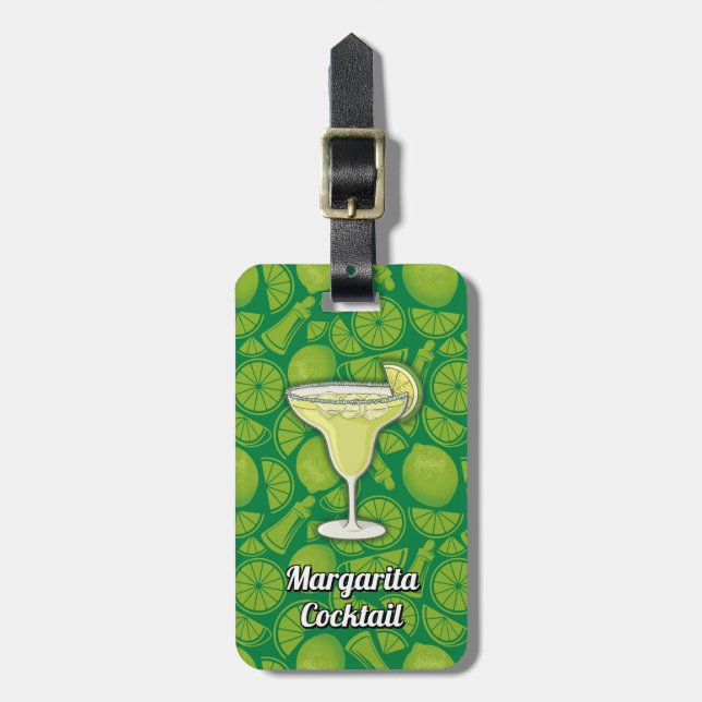 Margarita Luggage Tag (Front Vertical)