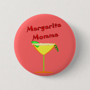 Margarita MOMMA T-Shirts & Gifts 6 Cm Round Badge