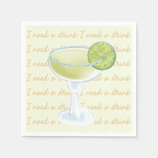 Margarita Napkin (Front)