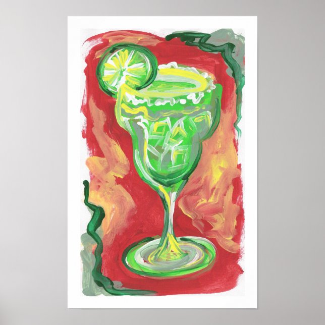 Margarita painting poster (Front)