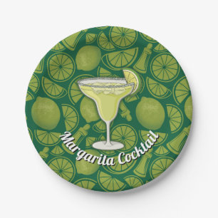 Margarita Paper Plate