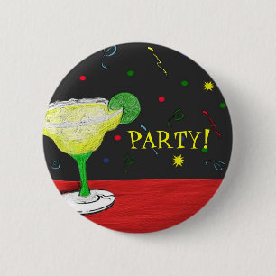 Margarita Party Button
