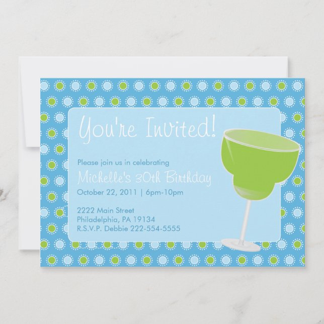 Margarita Party Invitation (Front)