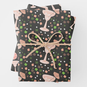 Margarita Pattern Wrapping Paper Sheet