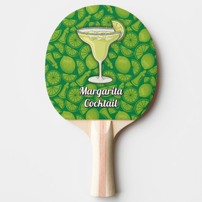 Margarita Ping Pong Paddle (Front)