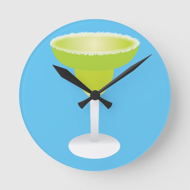 Margarita Round Clock (Front)