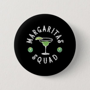 Margarita Squad Funny Cinco De Mayo Men Women Lime 6 Cm Round Badge