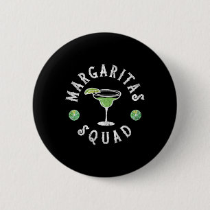 Margarita Squad Funny Cinco De Mayo Men Women Lime 6 Cm Round Badge