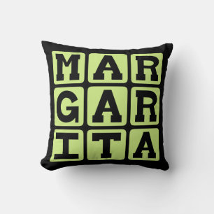 Margarita, Tequila Mixed Drink Cushion