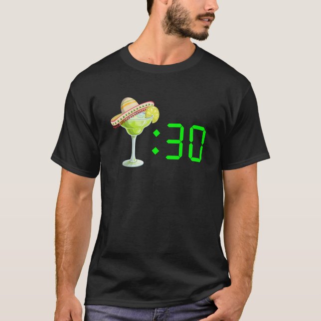 Margarita Thirty  Cinco de Mayo Drinking Mens Wome T-Shirt (Front)
