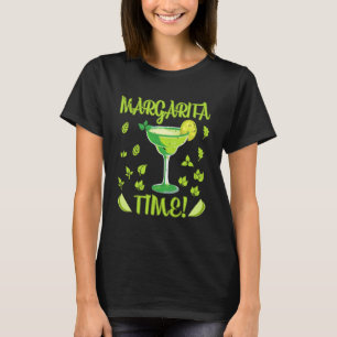 Margarita Time Alcoholic Beverage Alcohol Drink Pu T-Shirt