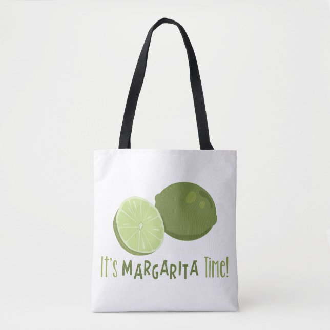 Margarita Time Tote Bag (Front)