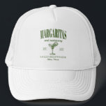 Margaritas And Matrimony Personalised Bachelorette Trucker Hat<br><div class="desc">Add a unique flair to your bachelorette party with the Margaritas And Matrimony Personalised Bachelorette Trucker Hat—an unforgettable favour that combines the vibrant fun of margaritas with the elegance of matrimony. Perfectly designed for bridesmaids and bridal party gifts, these custom trucker hats offer a playful yet stylish accessory for everyone...</div>