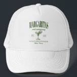 Margaritas And Matrimony Personalised Bachelorette Trucker Hat<br><div class="desc">Add a unique flair to your bachelorette party with the Margaritas And Matrimony Personalised Bachelorette Trucker Hat—an unforgettable favour that combines the vibrant fun of margaritas with the elegance of matrimony. Perfectly designed for bridesmaids and bridal party gifts, these custom trucker hats offer a playful yet stylish accessory for everyone...</div>